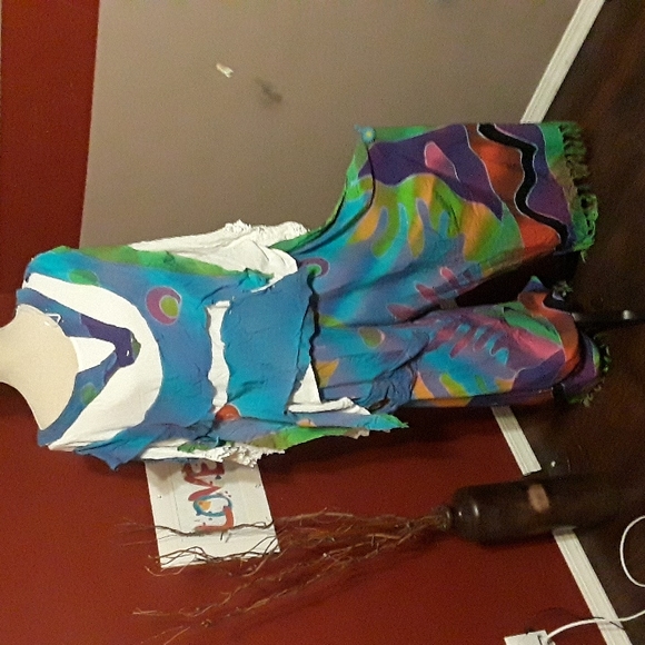 Colorful Pants..was dress tye dye...is off the hook - Picture 6 of 6
